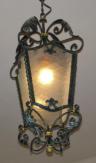 Schmiedeeisene Lampe